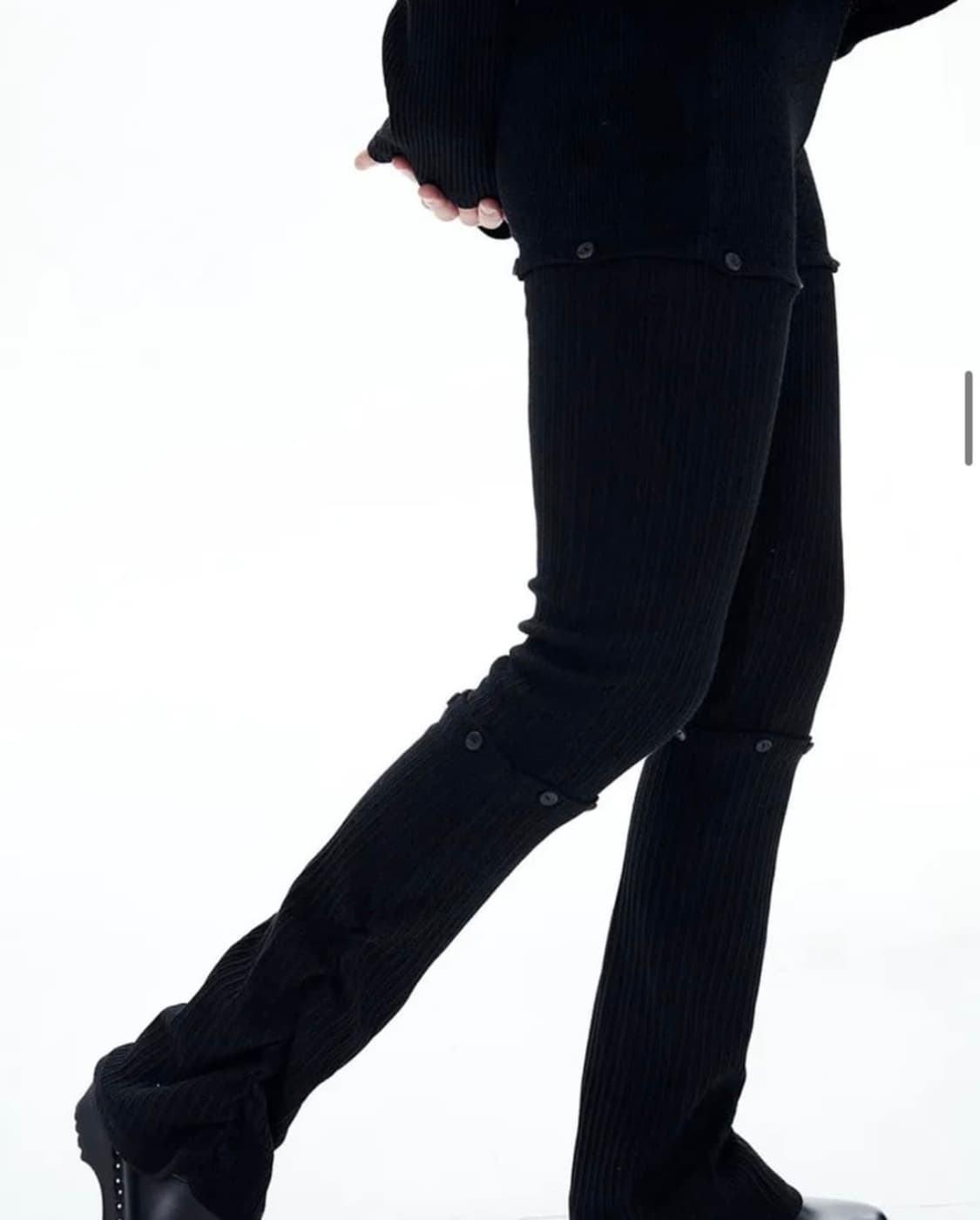 할로미늄 3 parts 레깅스 블랙 상품이미지3