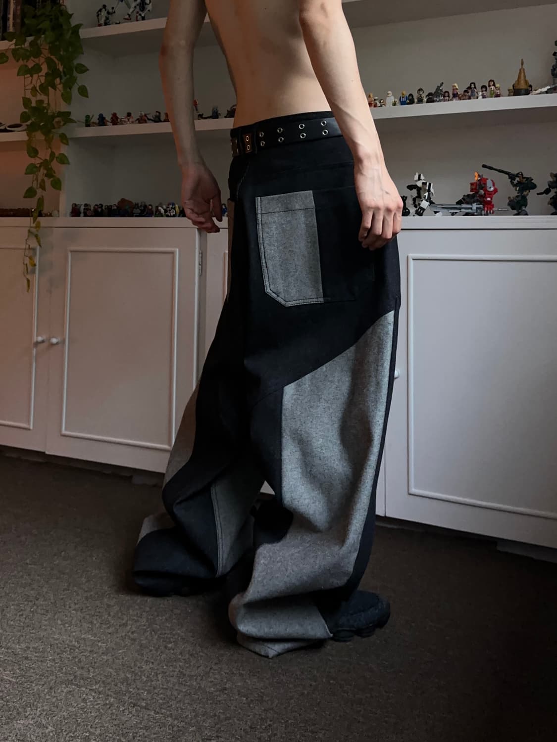 Watt 리버스 슈페리어 오버 데님 팬츠 상품이미지3