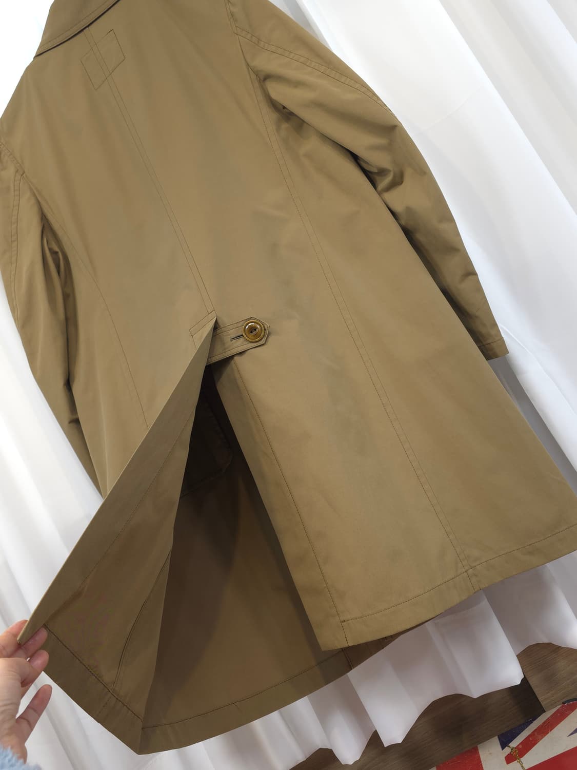 요지야마모토 Y's 베이지 트렌치 코트  상품이미지4