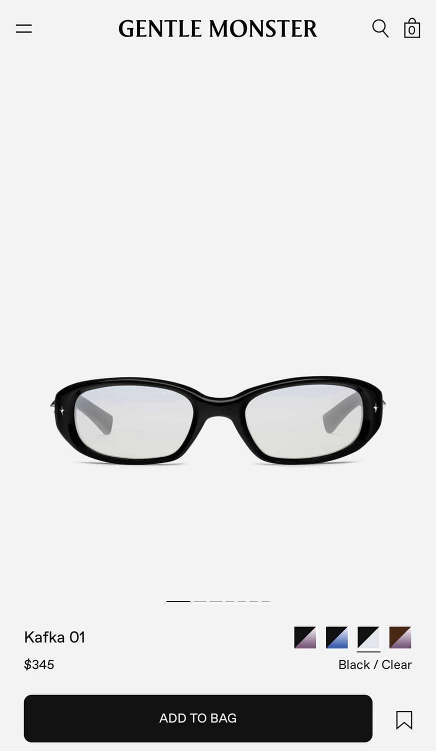 젠틀몬스터 Kafka 01 상품이미지2