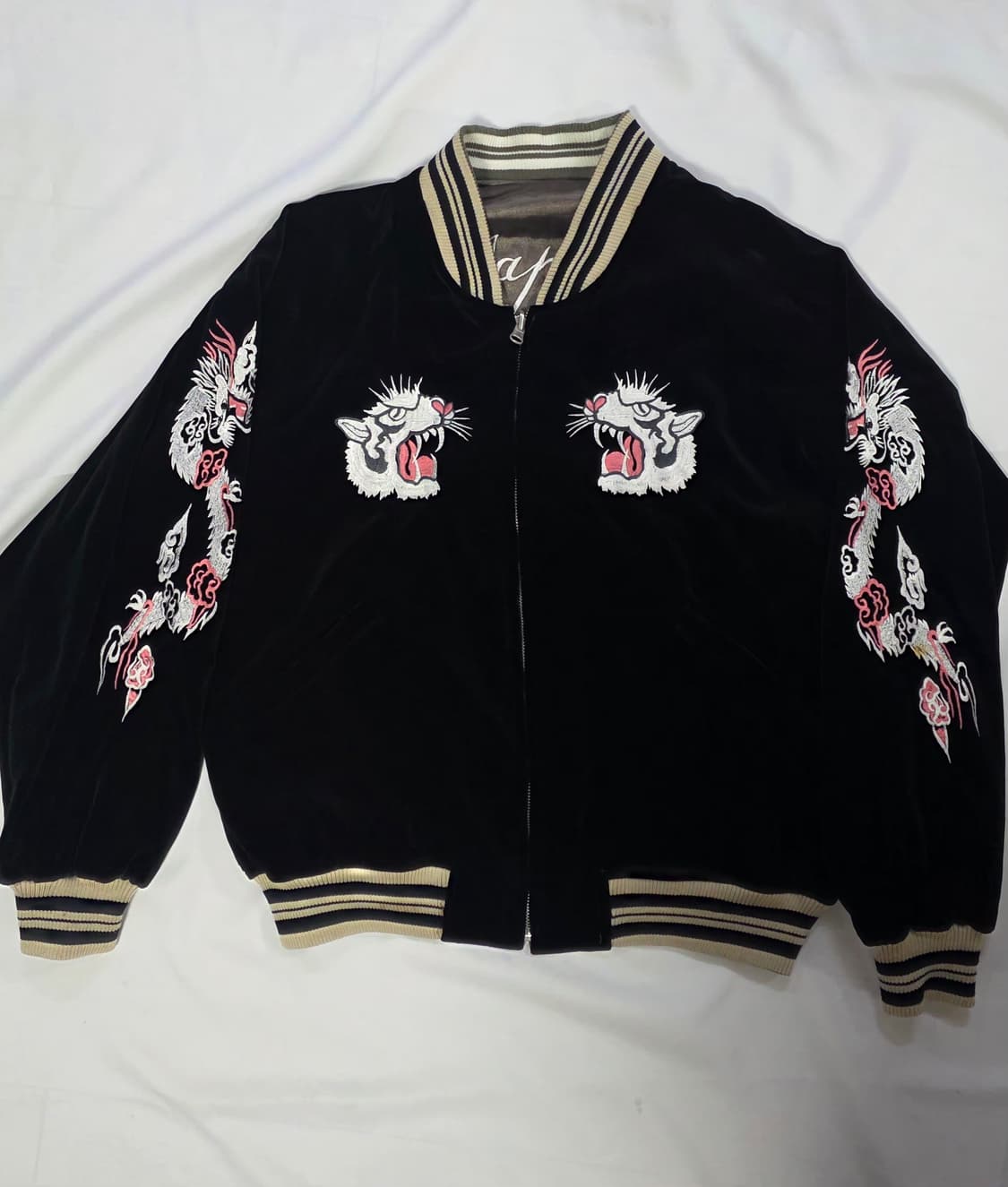 [Japan Vintage] 제팬 빈티지 리버시블 스카쟌 상품이미지1