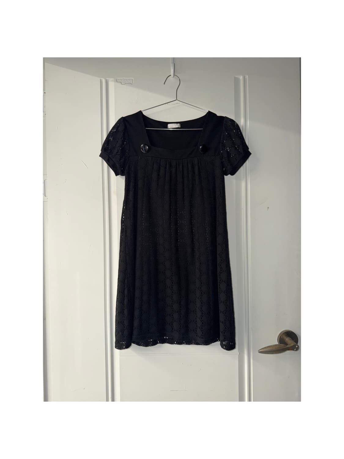 일본빈티지 레이스 레이어드 미니원피스 상품이미지1