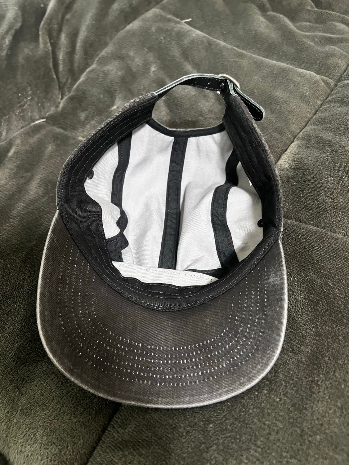 supreme washed chino twill camp cap 블랙 상품이미지2