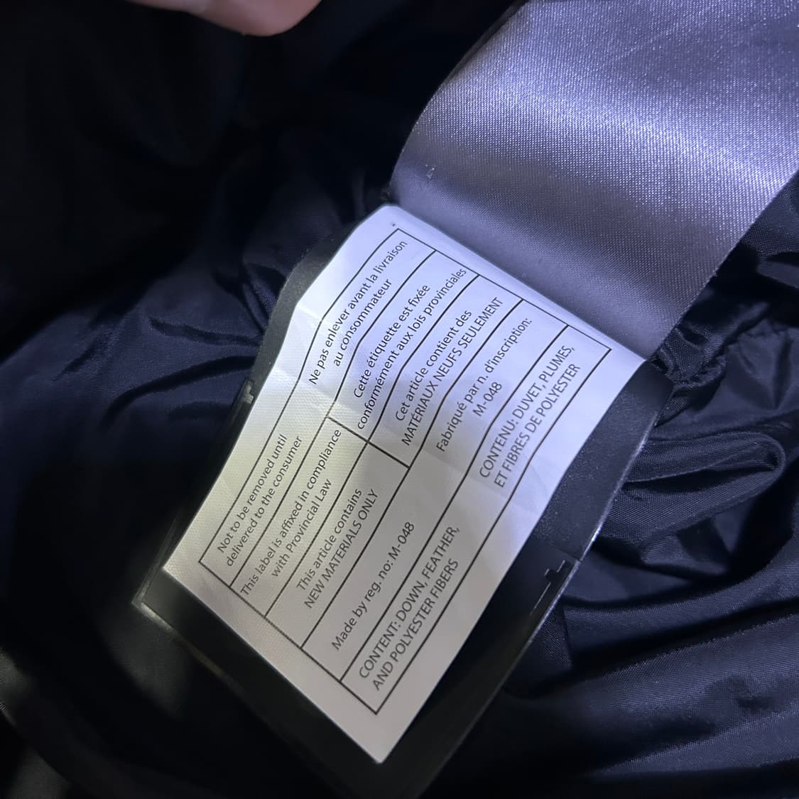 무스너클 패딩 s 상품이미지6