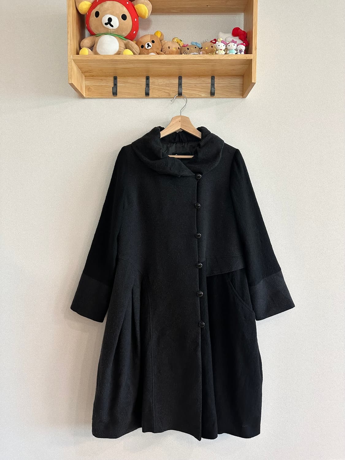 jpn 차콜블랙 일본맛 코트 개인결제창 상품이미지1