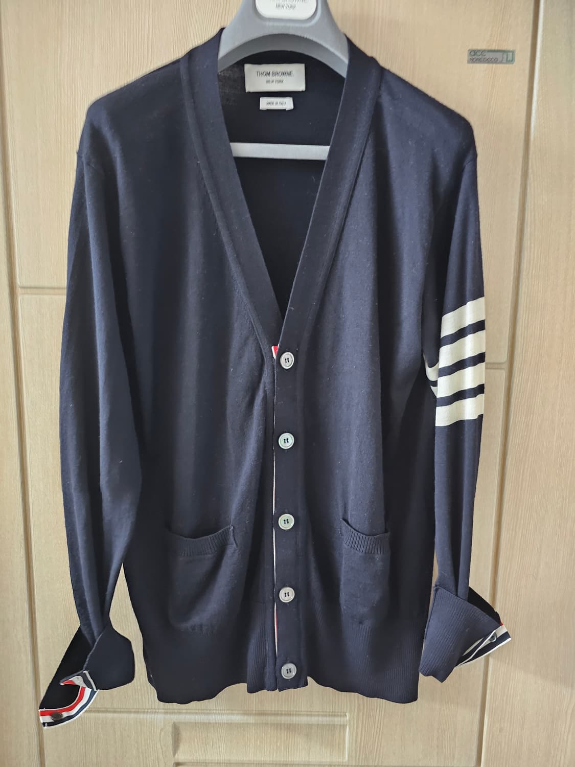 톰브라운 24fw 사선 버진울 가디건(3/100/정품) 상품이미지1