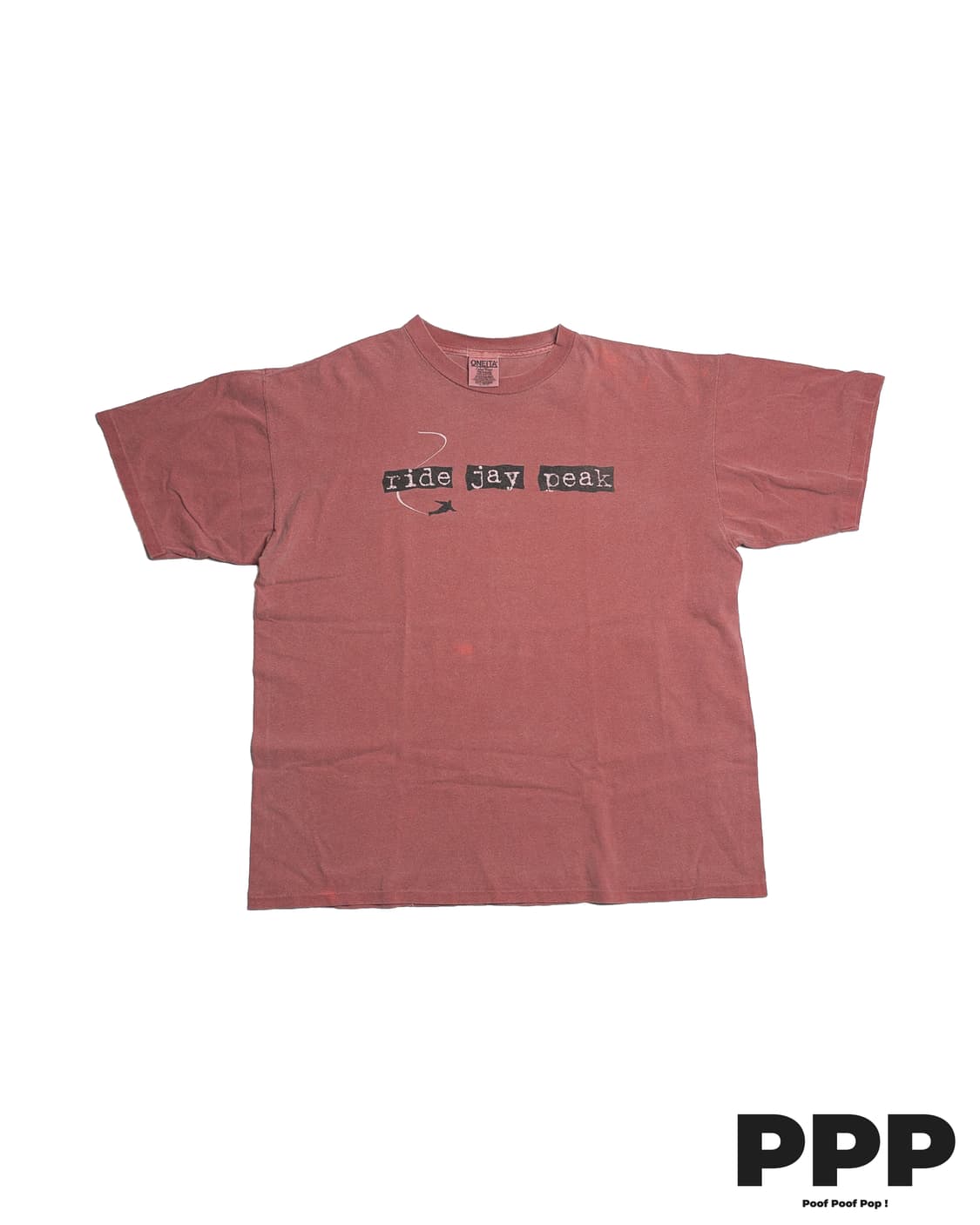 90‘s ‘ride jay peak’ 빈티지 티셔츠 상품이미지1