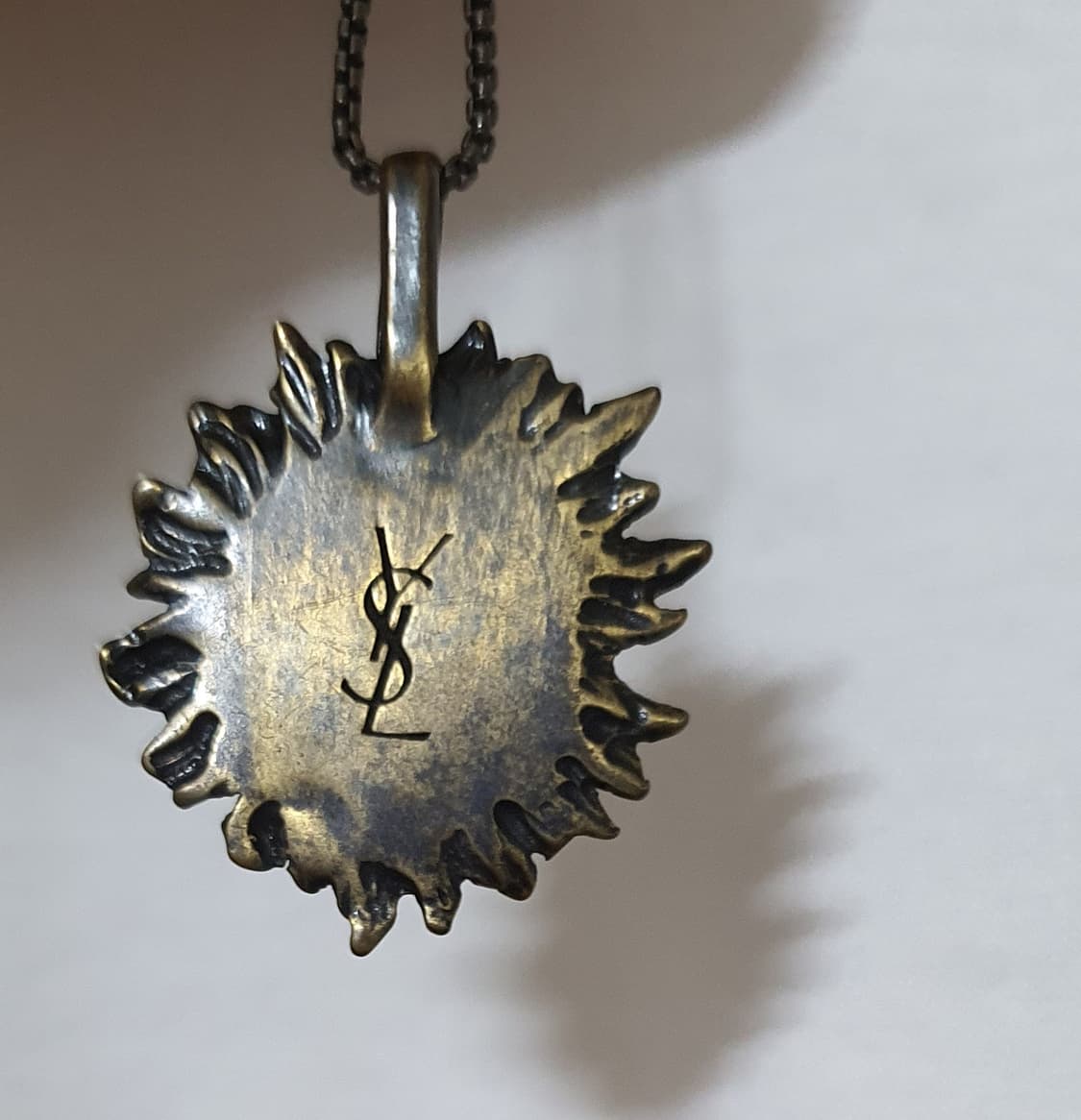 생로랑 선페이스 앤틱 목걸이 상품이미지2