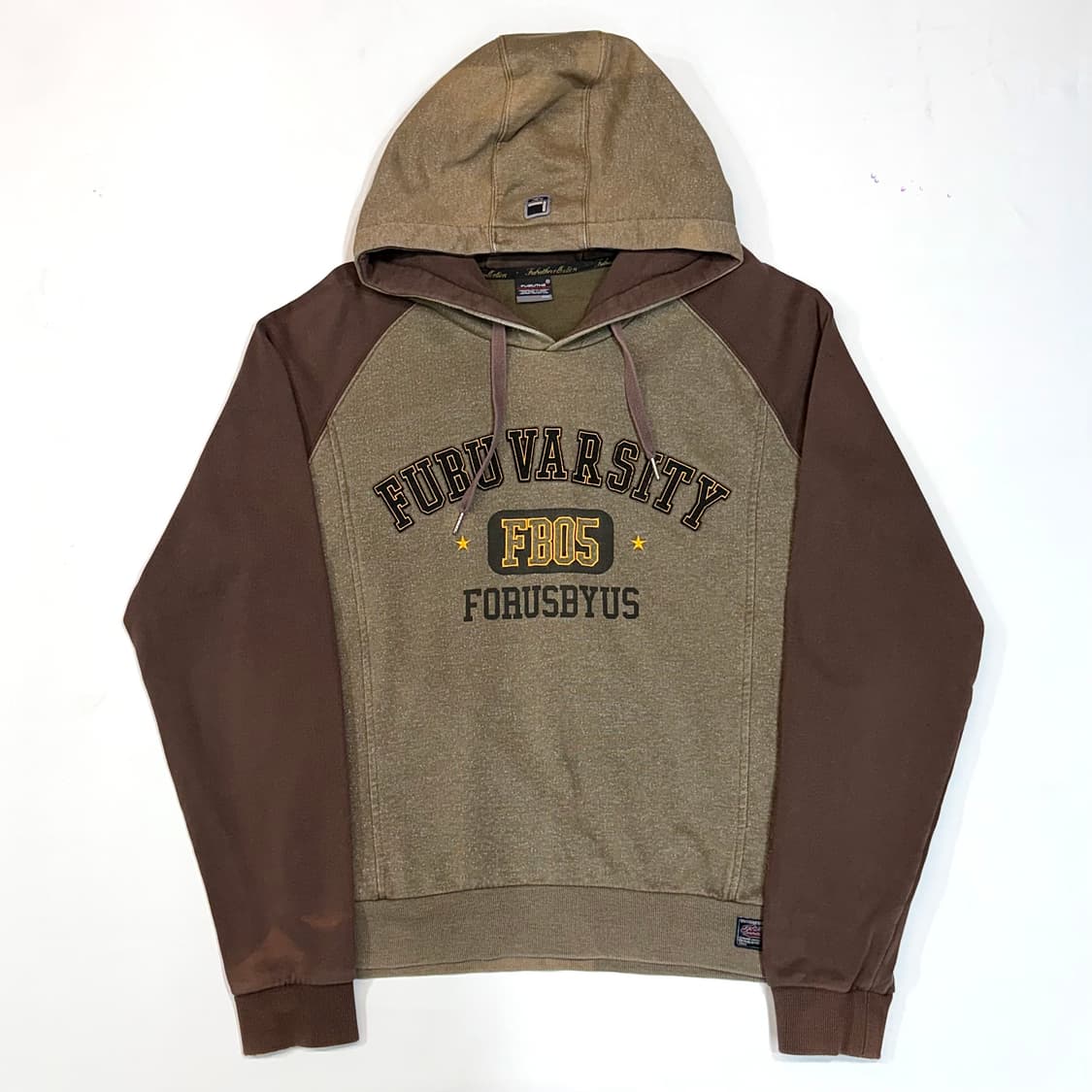 후부 FUBU 더 컬렉션 빈티지 스웻 후드 티셔츠 (XL) 상품이미지1