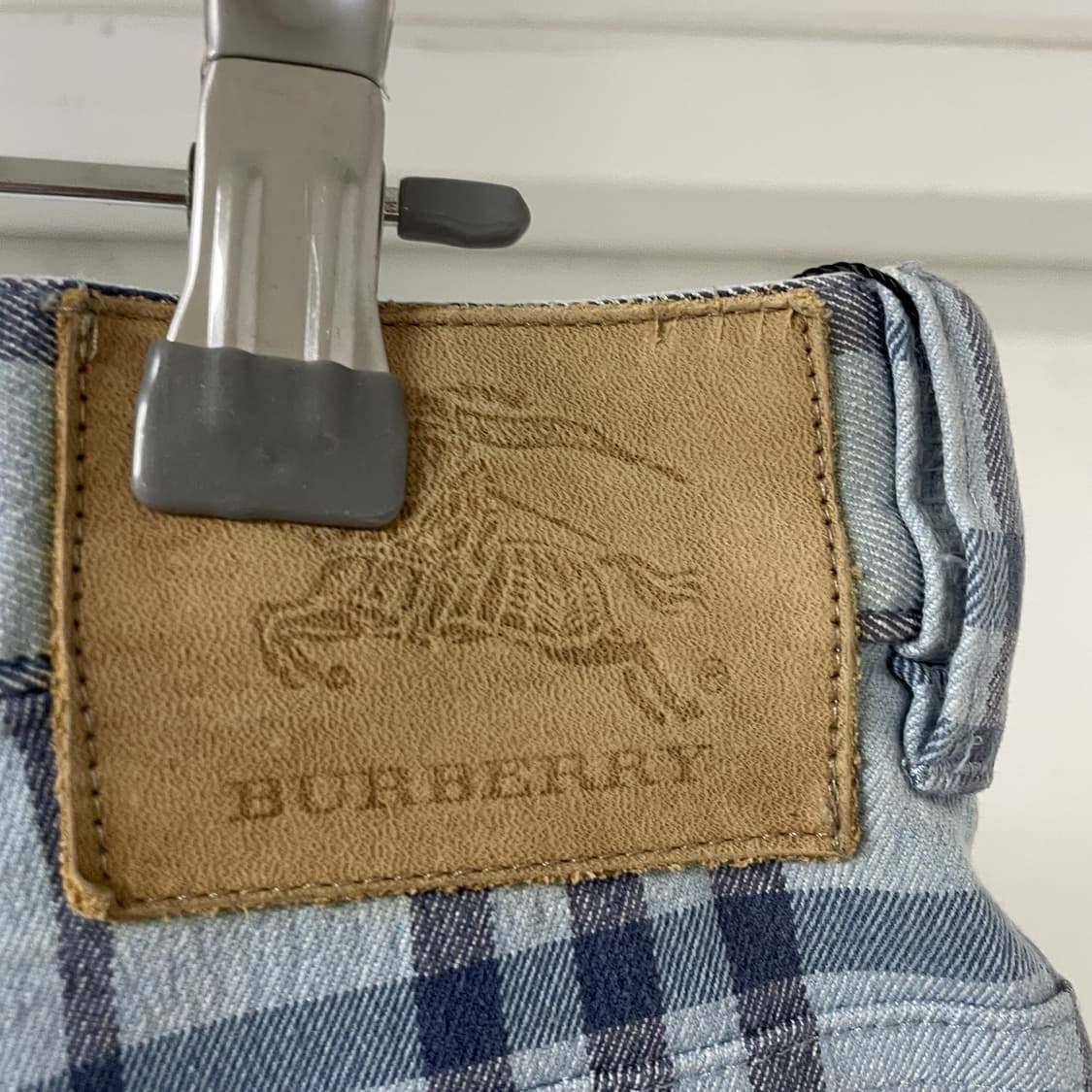 버버리 노바 블루 팬츠 32R 상품이미지4