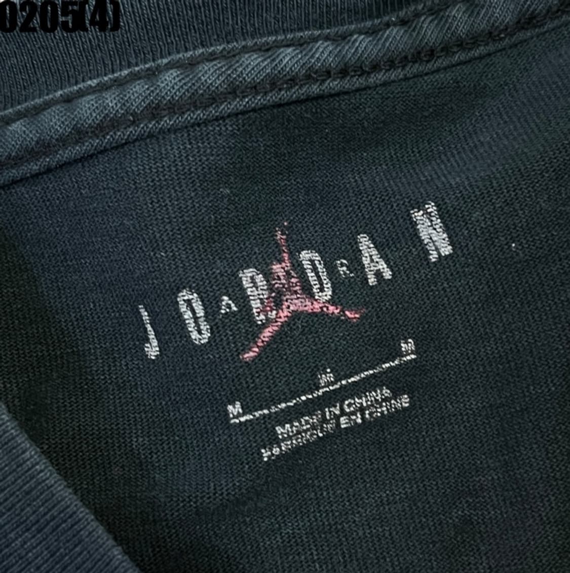 [M/95] 나이키 조던 블랙 뒷프린팅 긴팔 티셔츠 0205(4) 상품이미지5