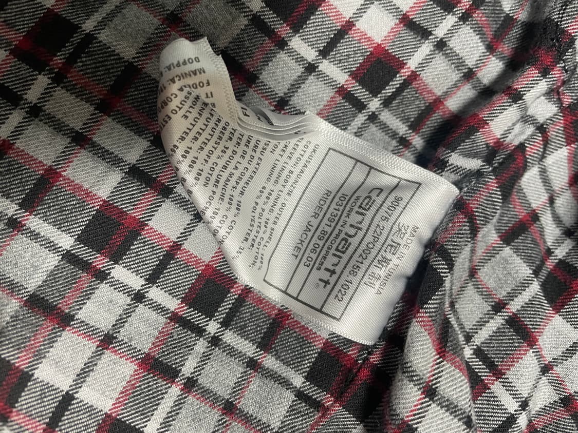 [L] 칼하트 WIP 라이더 자켓 스톤 워시드 상품이미지3