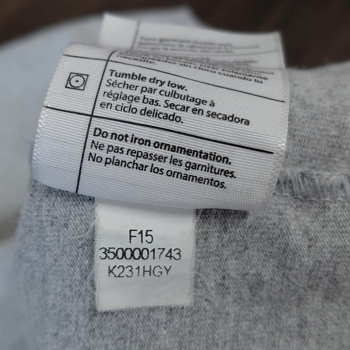 칼하트 그레이 긴팔 티셔츠 M 상품이미지6