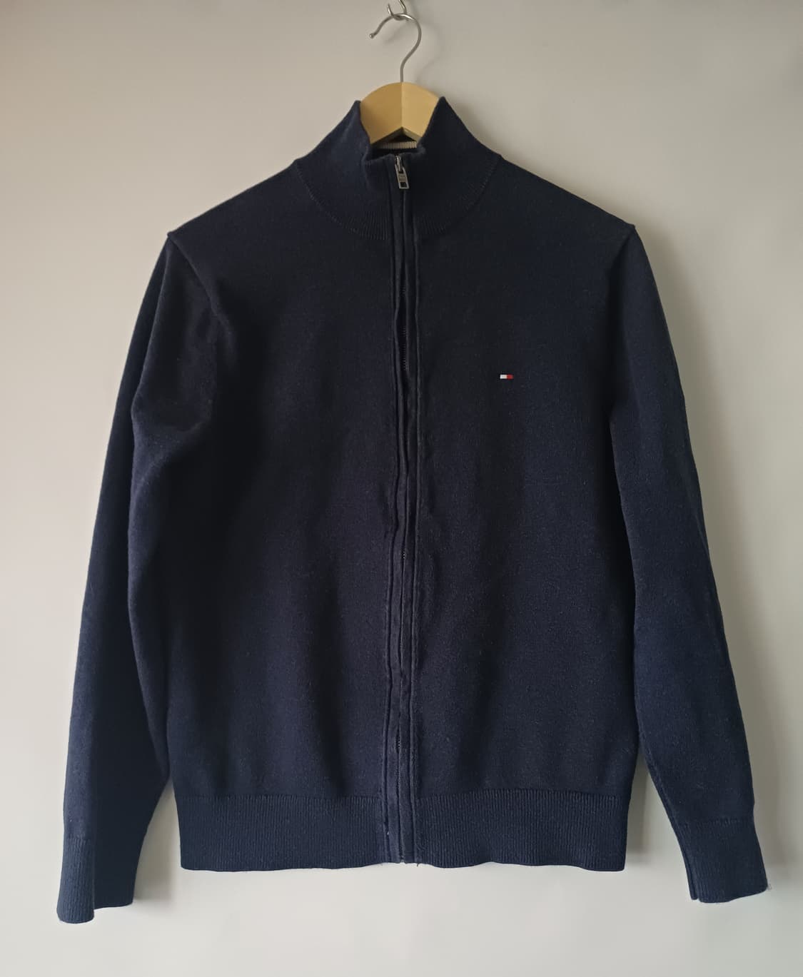 타미힐피거(Tommy Hilfiger) 프리미엄 코튼 풀집업 니트 [M] 상품이미지1