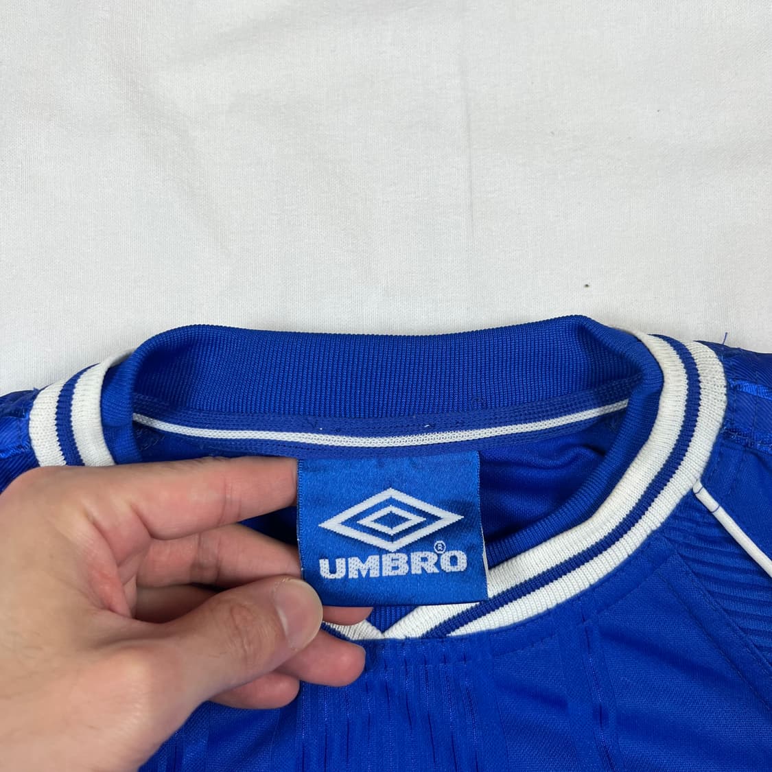 엄브로 99-01 첼시 홈 풋볼저지 축구유니폼  상품이미지6