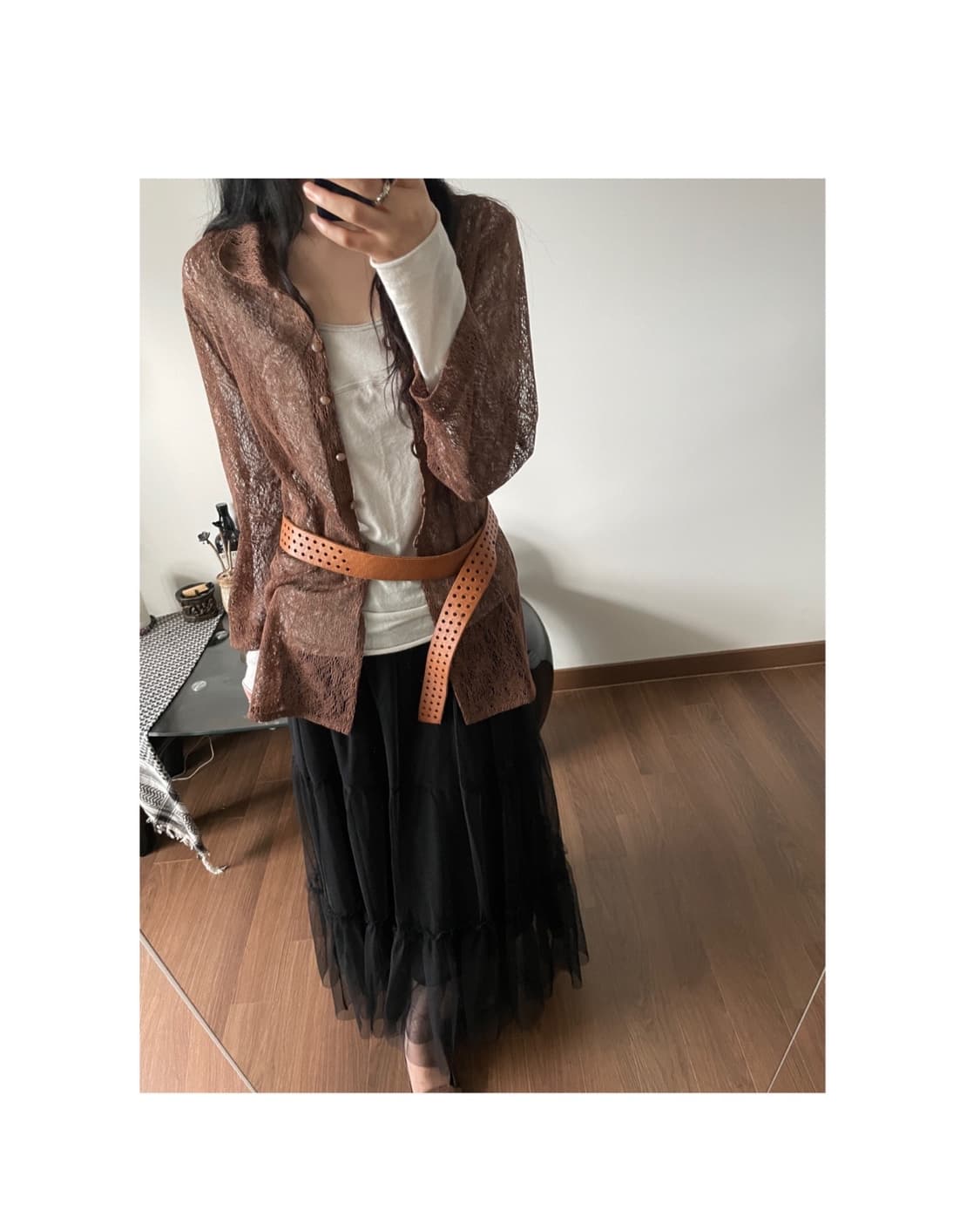 crocher shirt 상품이미지4