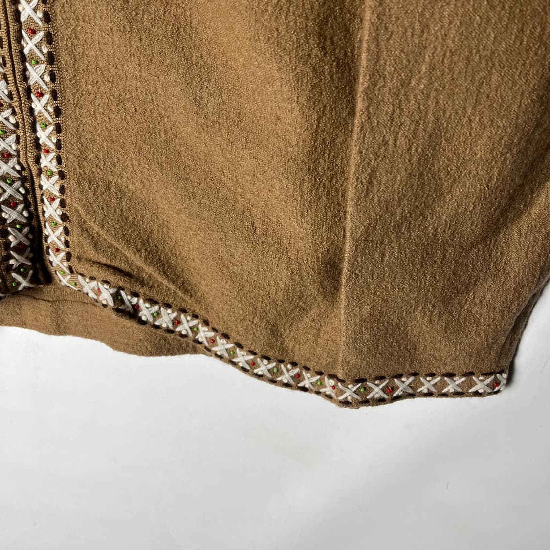 [Sleigh] 재팬 스티치 자수 울 집업자켓 (세트) 상품이미지4