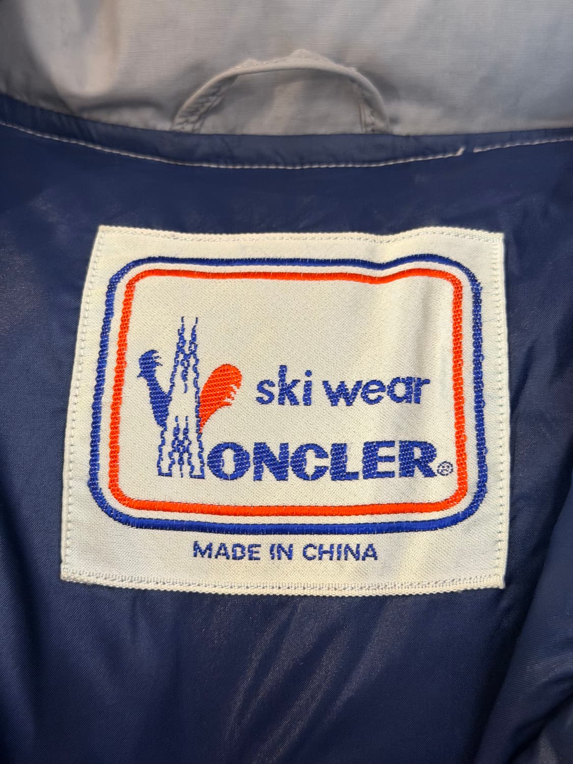 80s 몽클레어 아카이브 일본판 다운 패딩 그레이 상품이미지7