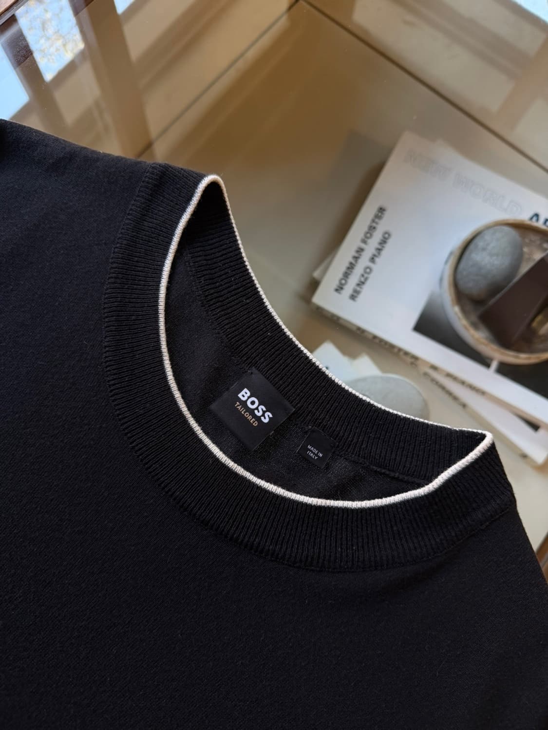 휴고보스 블랙라벨 썸머 니트 100 상품이미지5