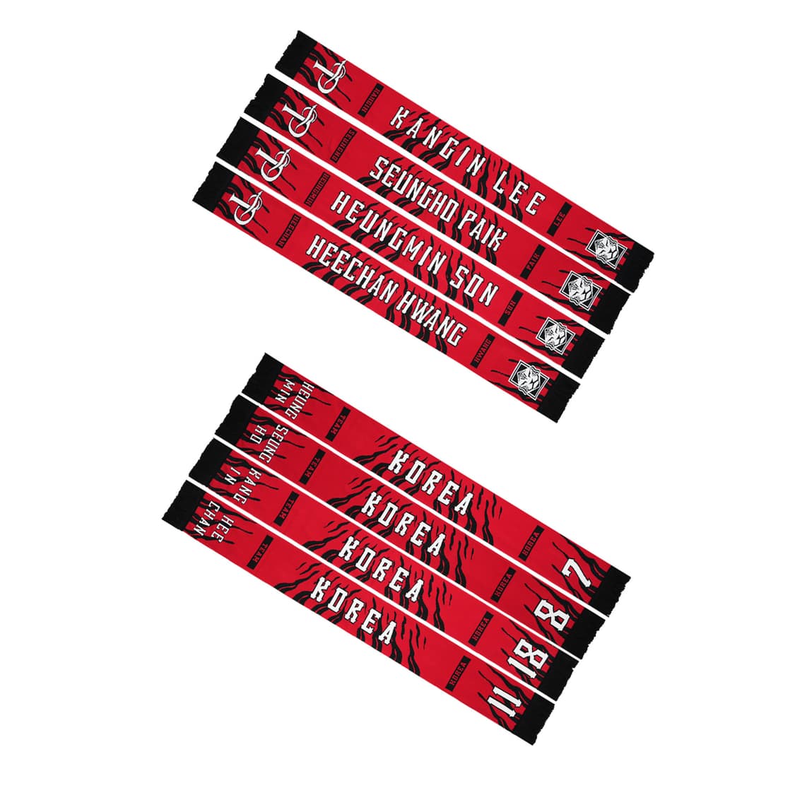 OverThePitch - KFA TIGER FIRE SCARF 황희찬 상품이미지2