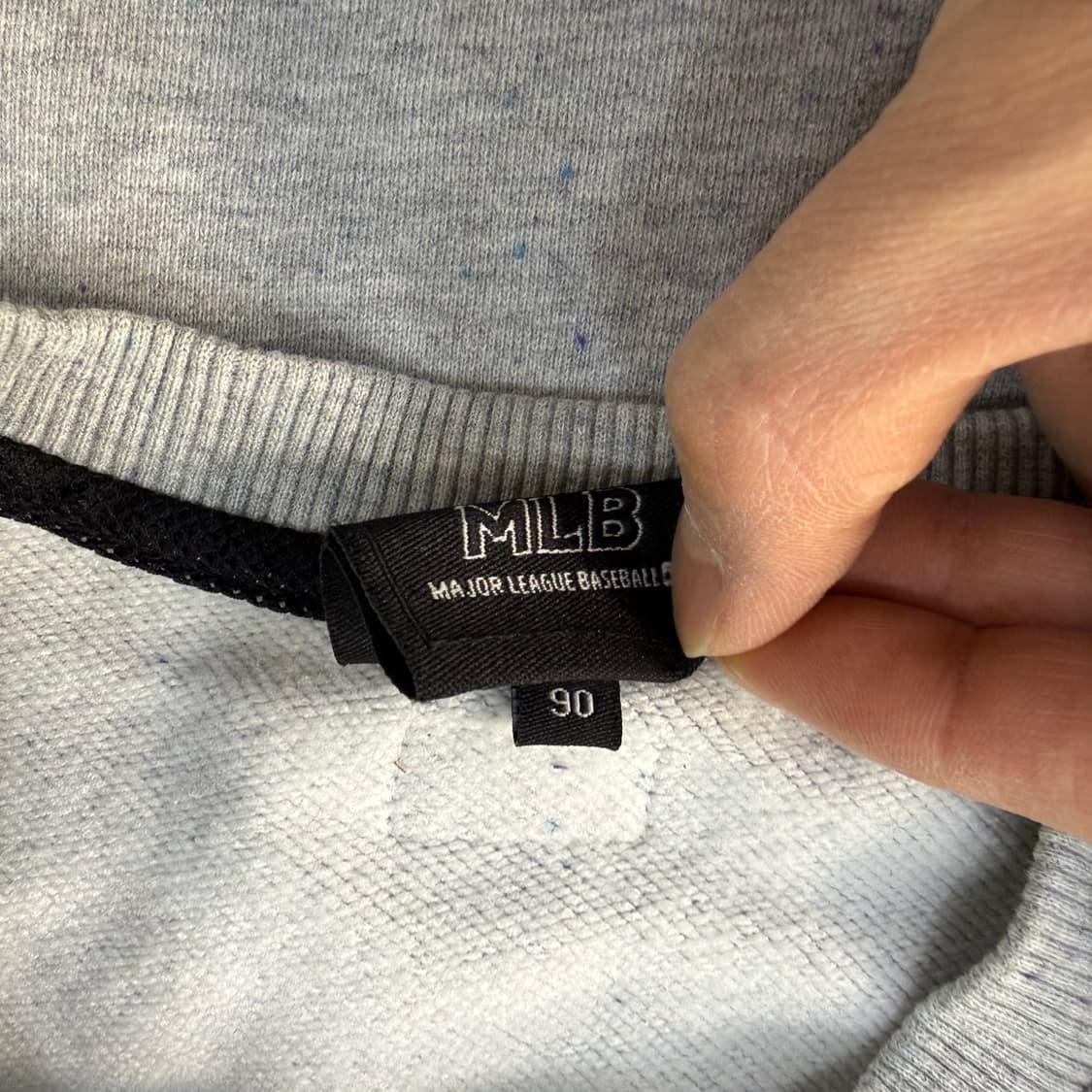 90 MLB 여성 뉴욕양키스 맨투맨 0121T1 상품이미지3