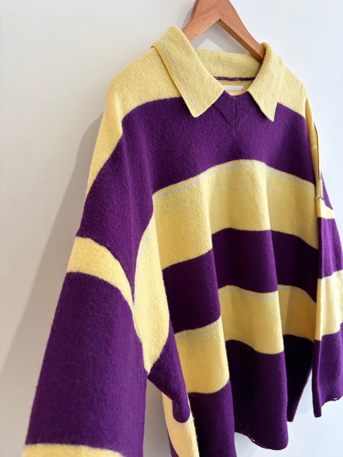 다이리쿠 니트 럭비티 상품이미지3