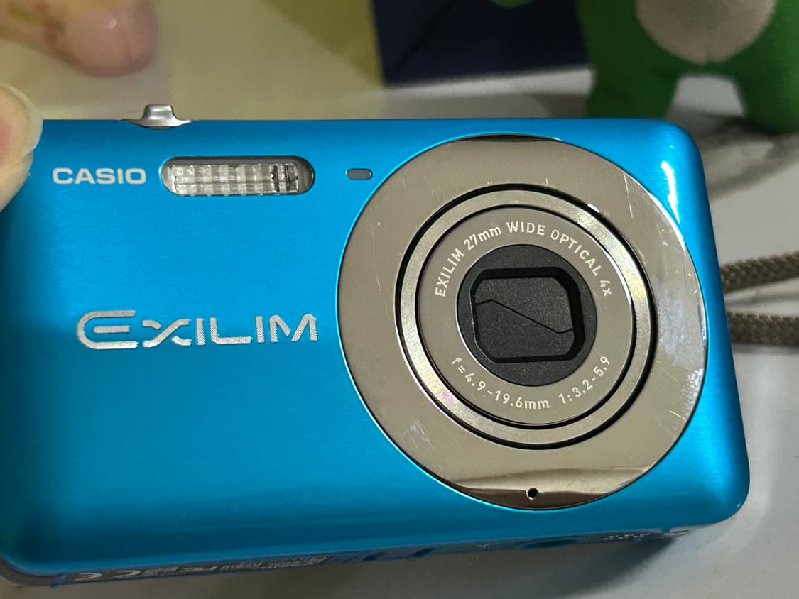 카시오 엑슬림 z800 아쿠아블루 디카 상품이미지2