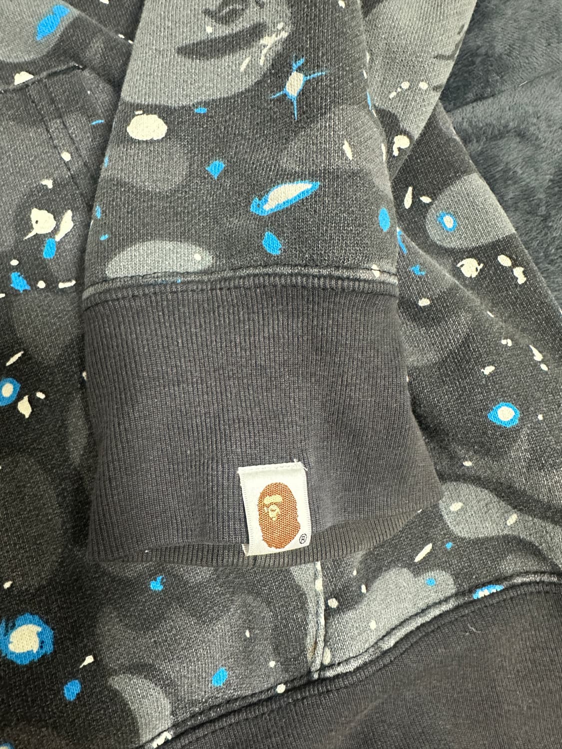 스페이스 샤크 베이프 후드집업 L 상품이미지4