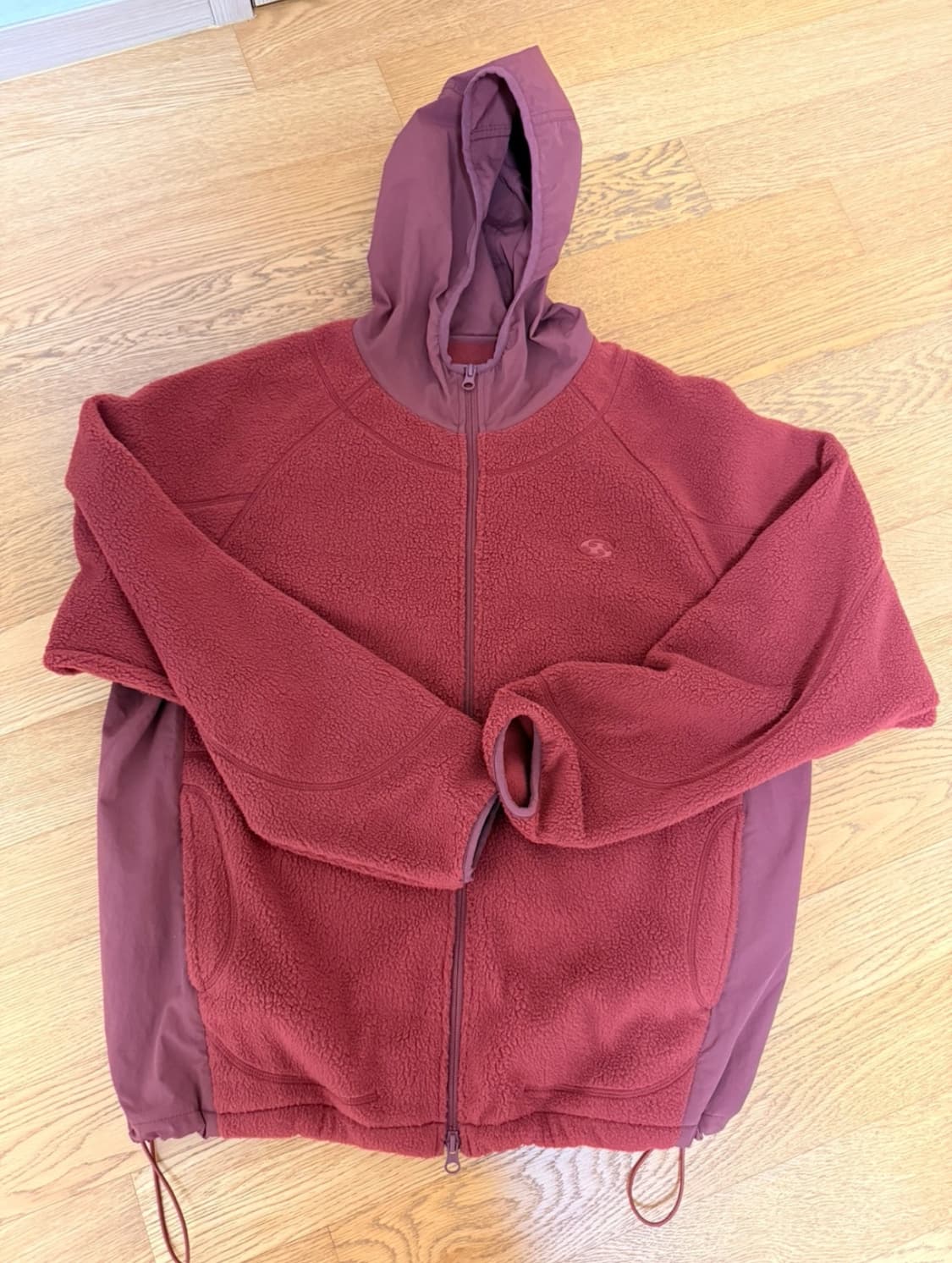 25FW 산산기어 후리스 플리스 후드 집업 자켓 상품이미지2