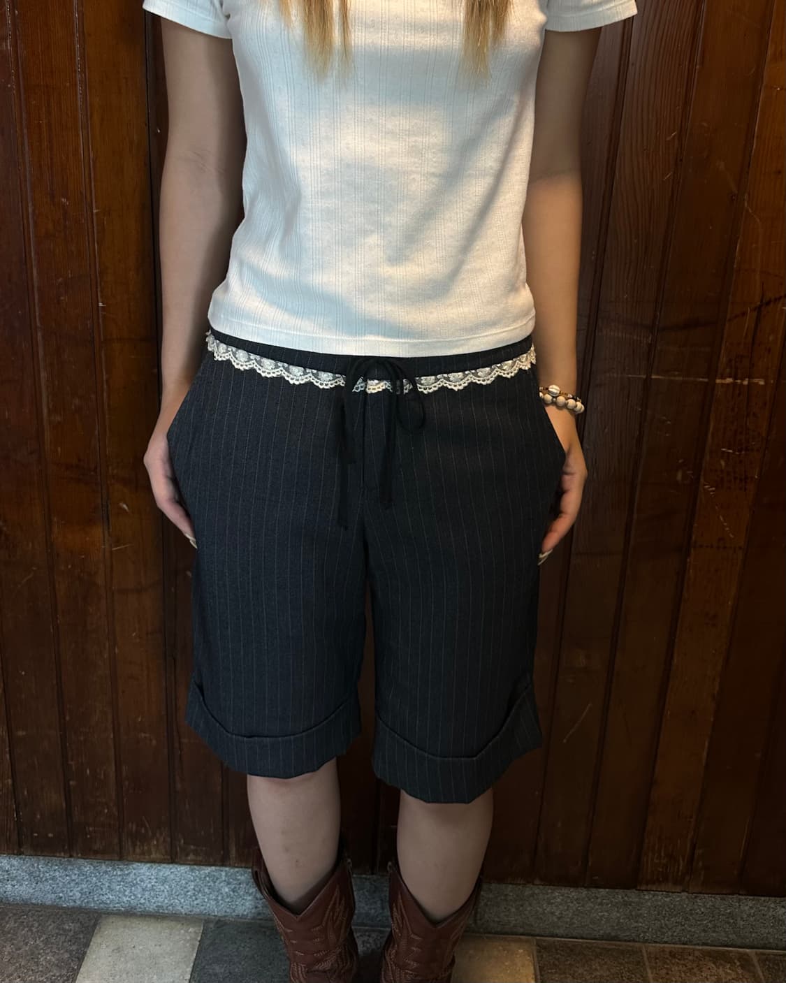 olive des olive lace pants 상품이미지3
