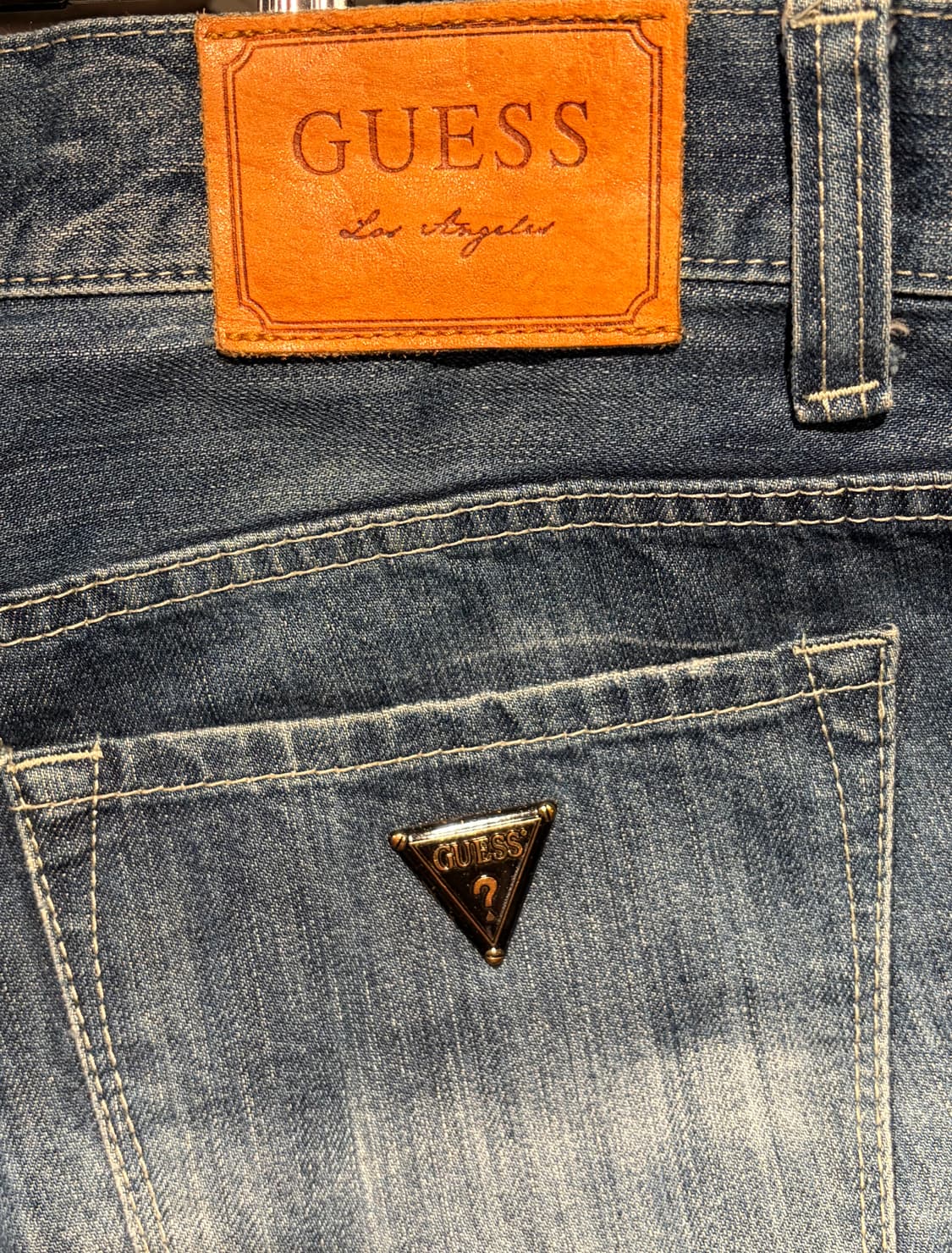 게스 워싱 데님 팬츠 상품이미지5