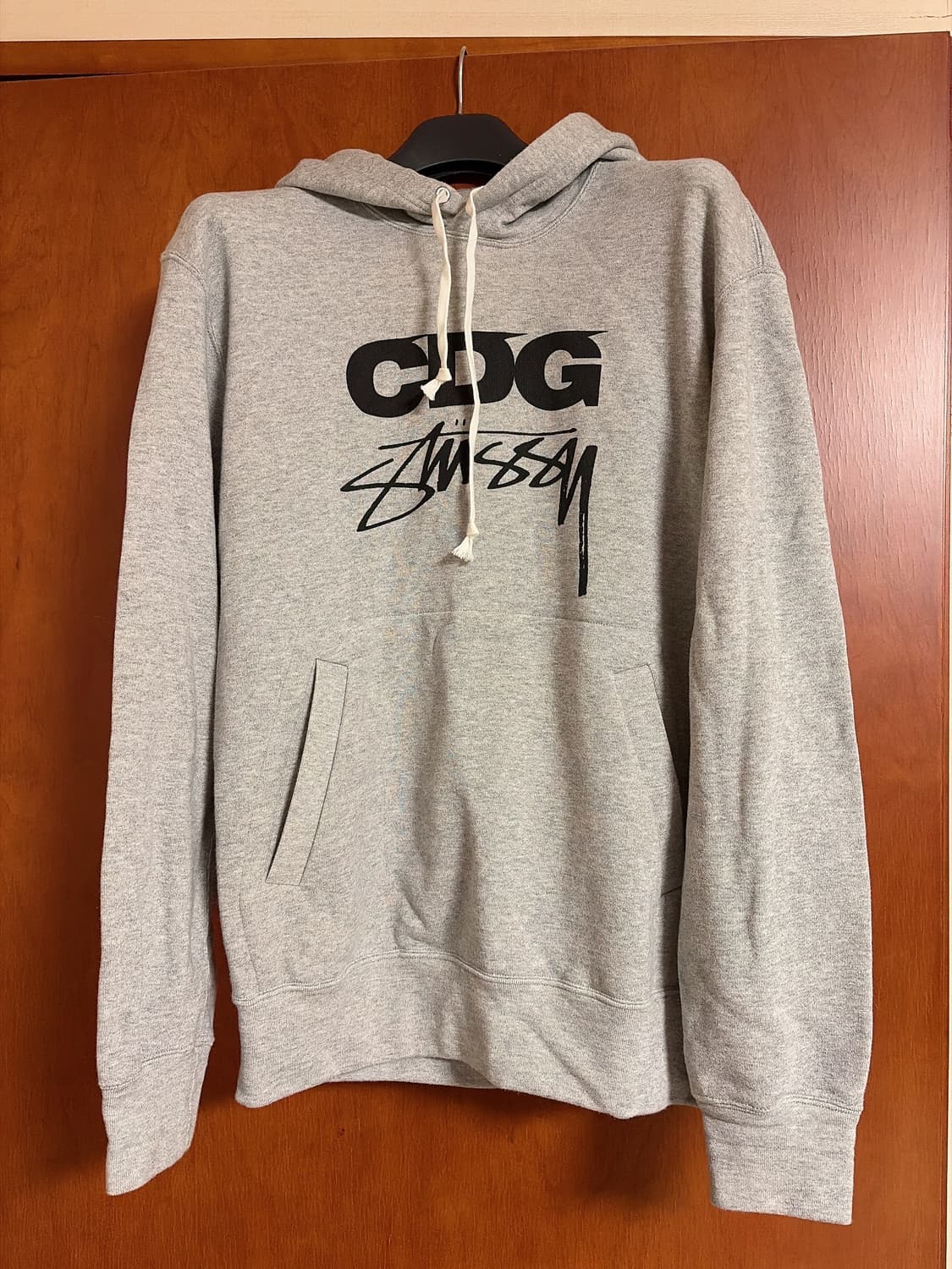 CDG x Stussy 후드 그레이 판매합니다 ! 상품이미지2