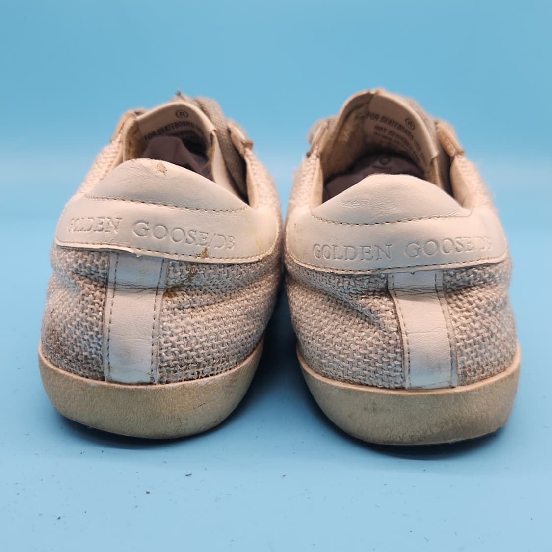 o 골든구스 슈퍼스타 스니커즈 실사이즈255 상품이미지3