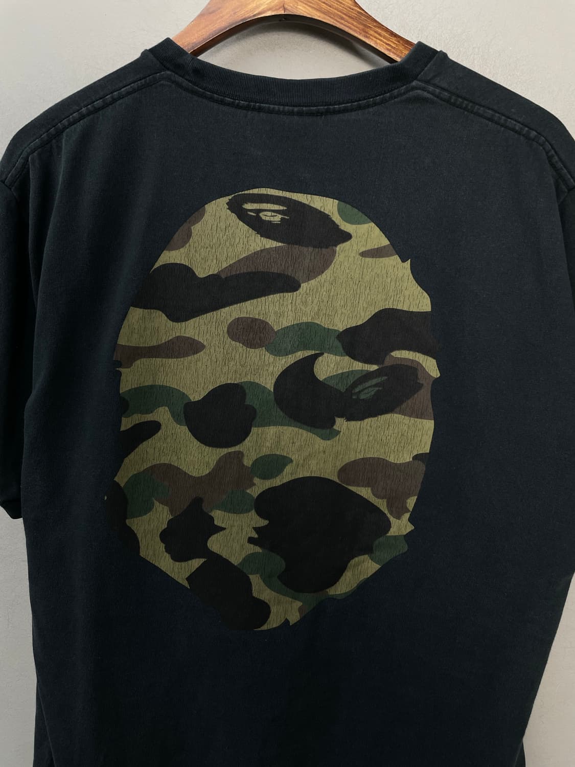 베이프 카모플라쥬 빅 에이프 헤드 로고 반팔 H1387 상품이미지6