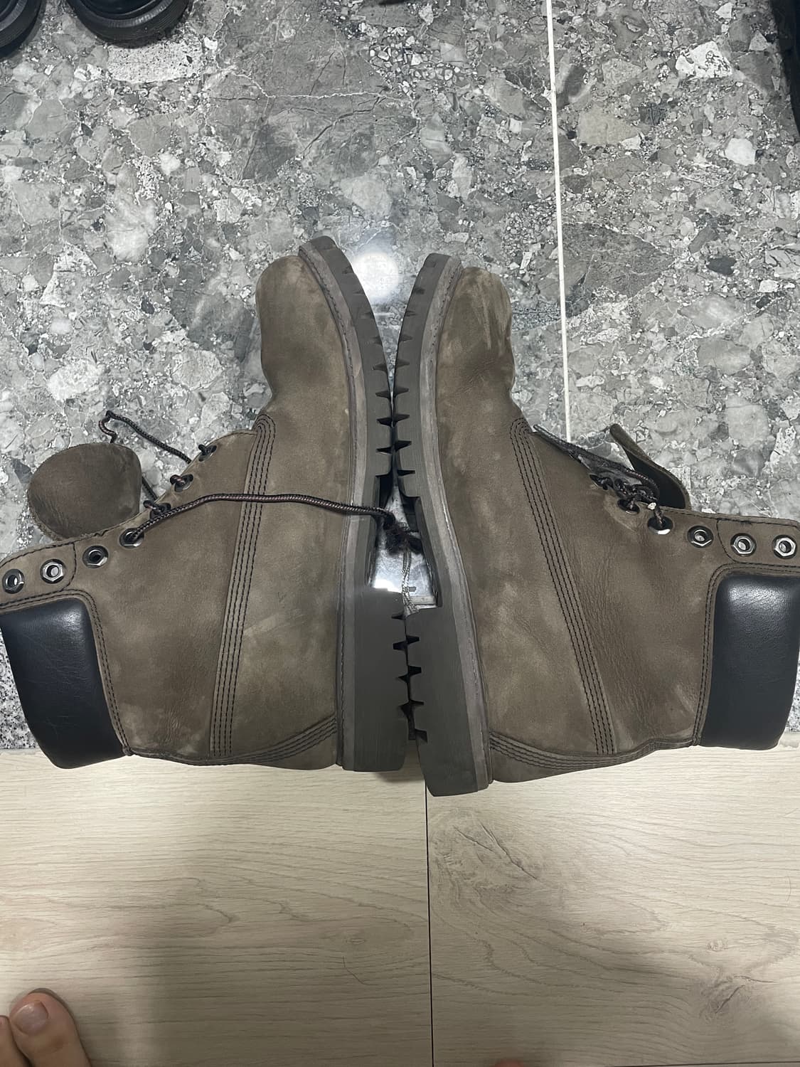 팀버랜드 6인치 프리미엄 워터프루프 부츠 다크 브라운 265 상품이미지4