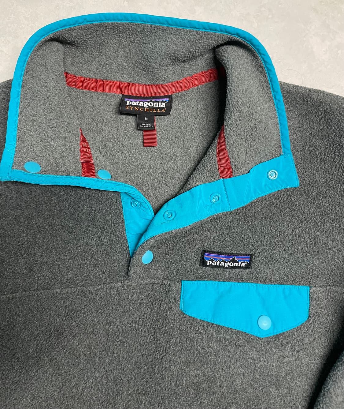 파타고니아 신칠라 니켈 터콰이즈 여성 M 헤비웨이트   상품이미지3