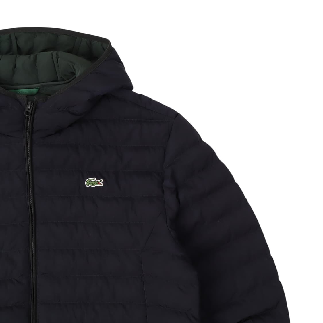 라코스테 후디 나일론 네이비 경량패딩 상품이미지3