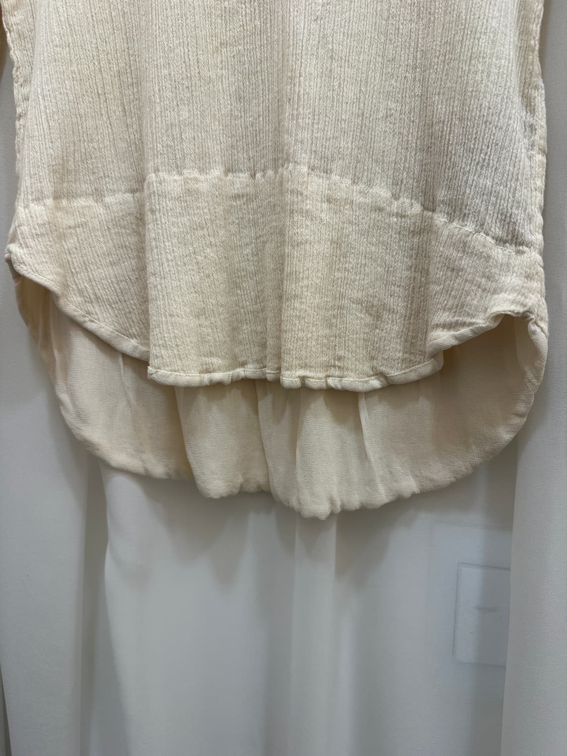 ZADIG&VOLTAIRE 톤 크링클 블라우스 S 상품이미지4