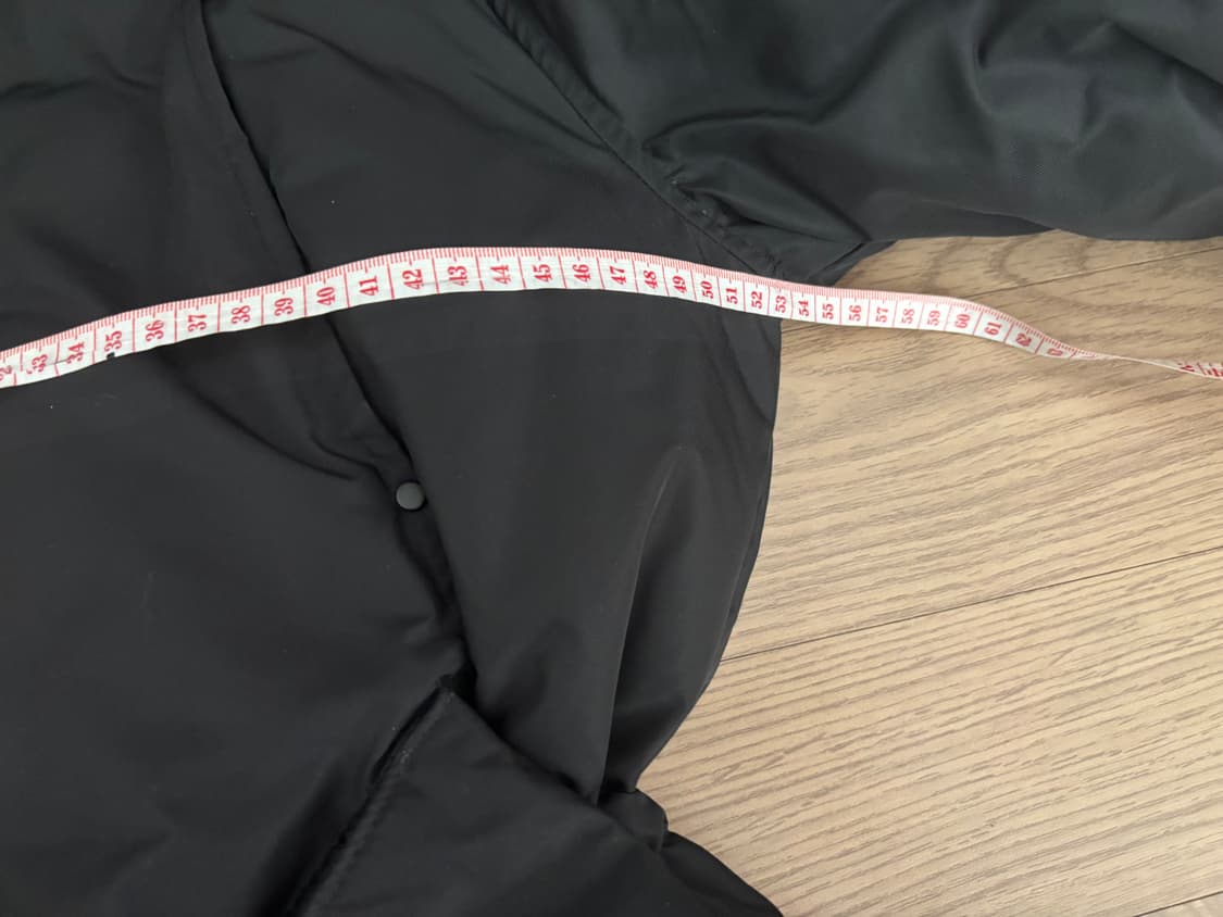 에고이스트 구스다운 폭스퍼 중기장 야상형 패딩 55 상품이미지7