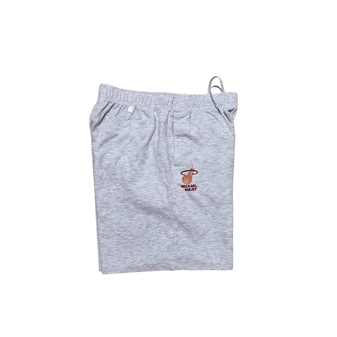 NBA MIA마이애미 히트 로고 멜란지 그레이 반바지 상품이미지3