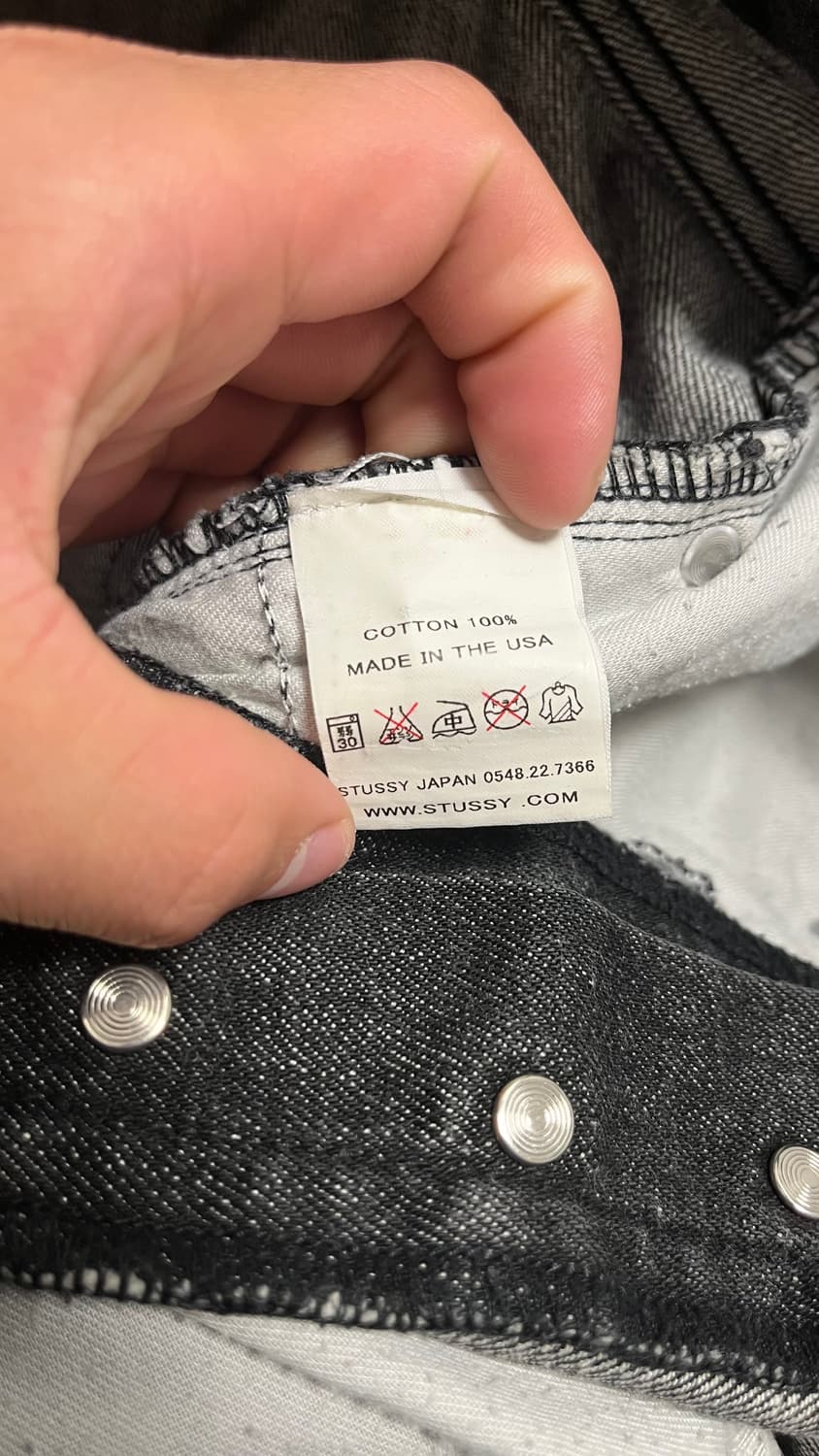 스투시 재팬 스케이터 데님 팬츠 상품이미지5