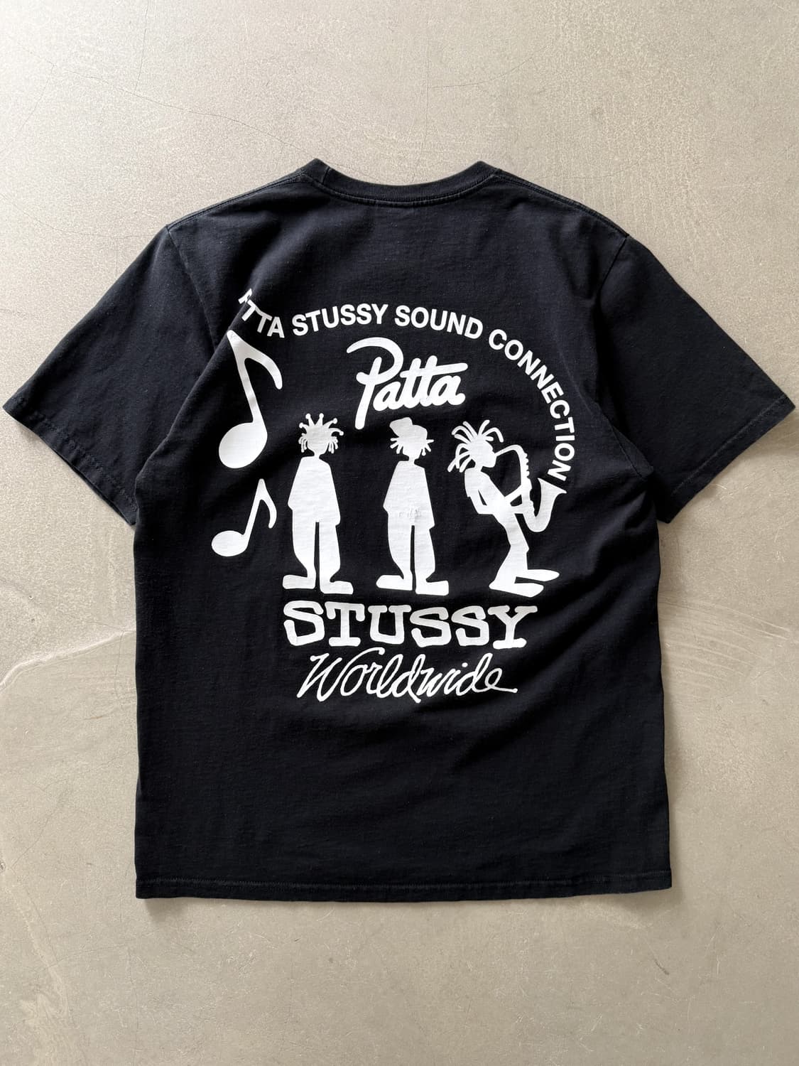 Stussy × Patta Sound Connection T-Shirt 상품이미지1