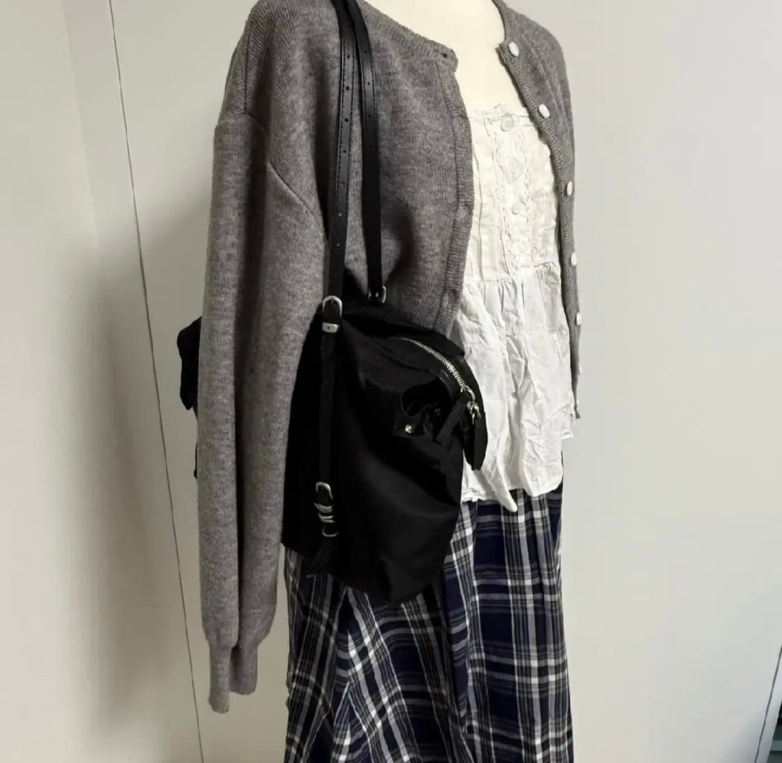 GU 체크치마 S 상품이미지1