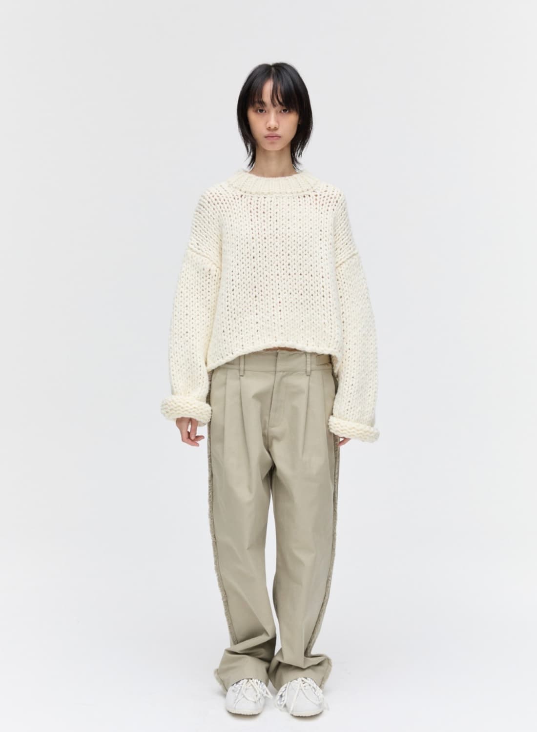 플리즈프로젝트 bulky pullover knit 니트 상품이미지2