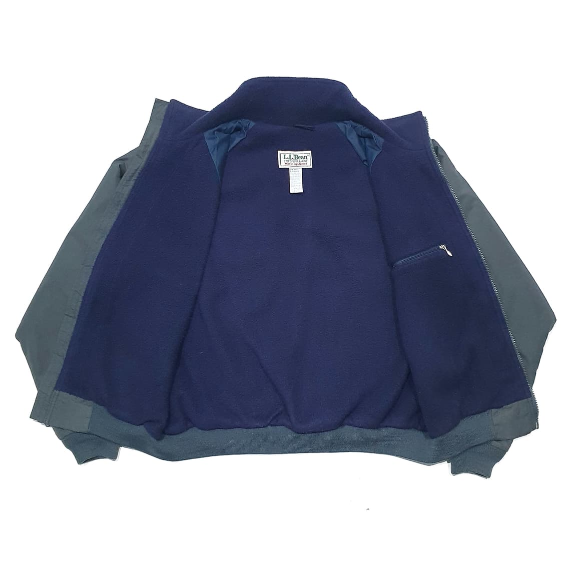 엘엘빈 90s 웜업 자켓 그레이 백패치 L (105-110) 상품이미지9