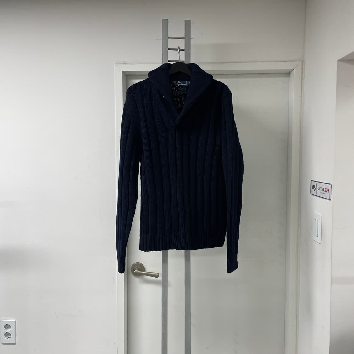 폴로 랄프로렌 숄카라 헤비 니트 L 상품이미지1