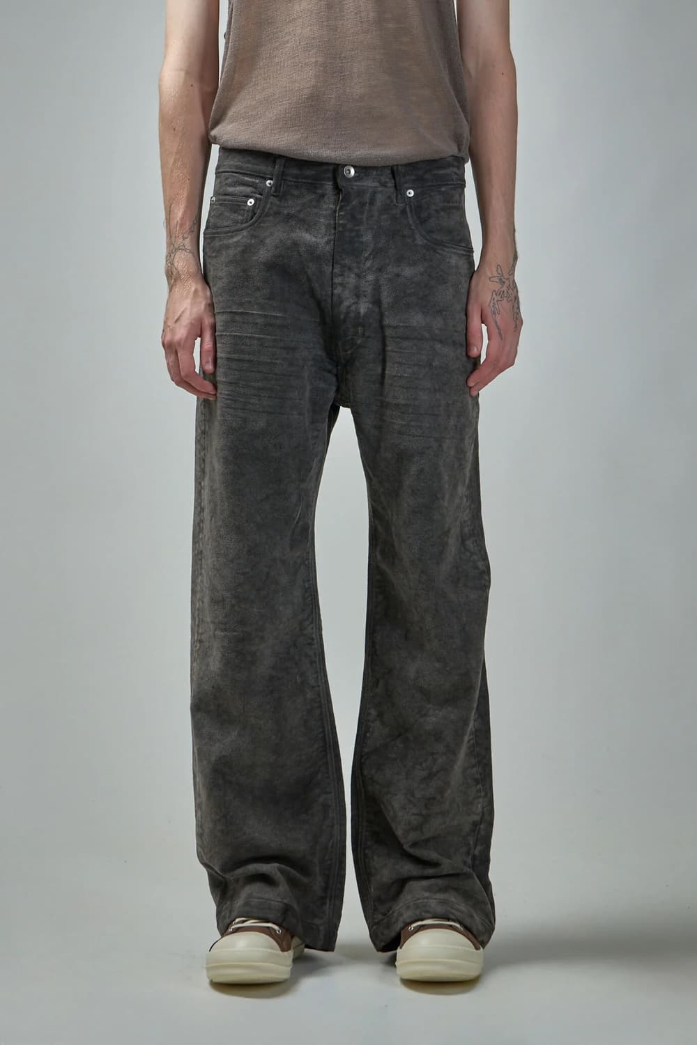 릭오웬스 24AW 게스 몰스킨 팬츠 상품이미지3
