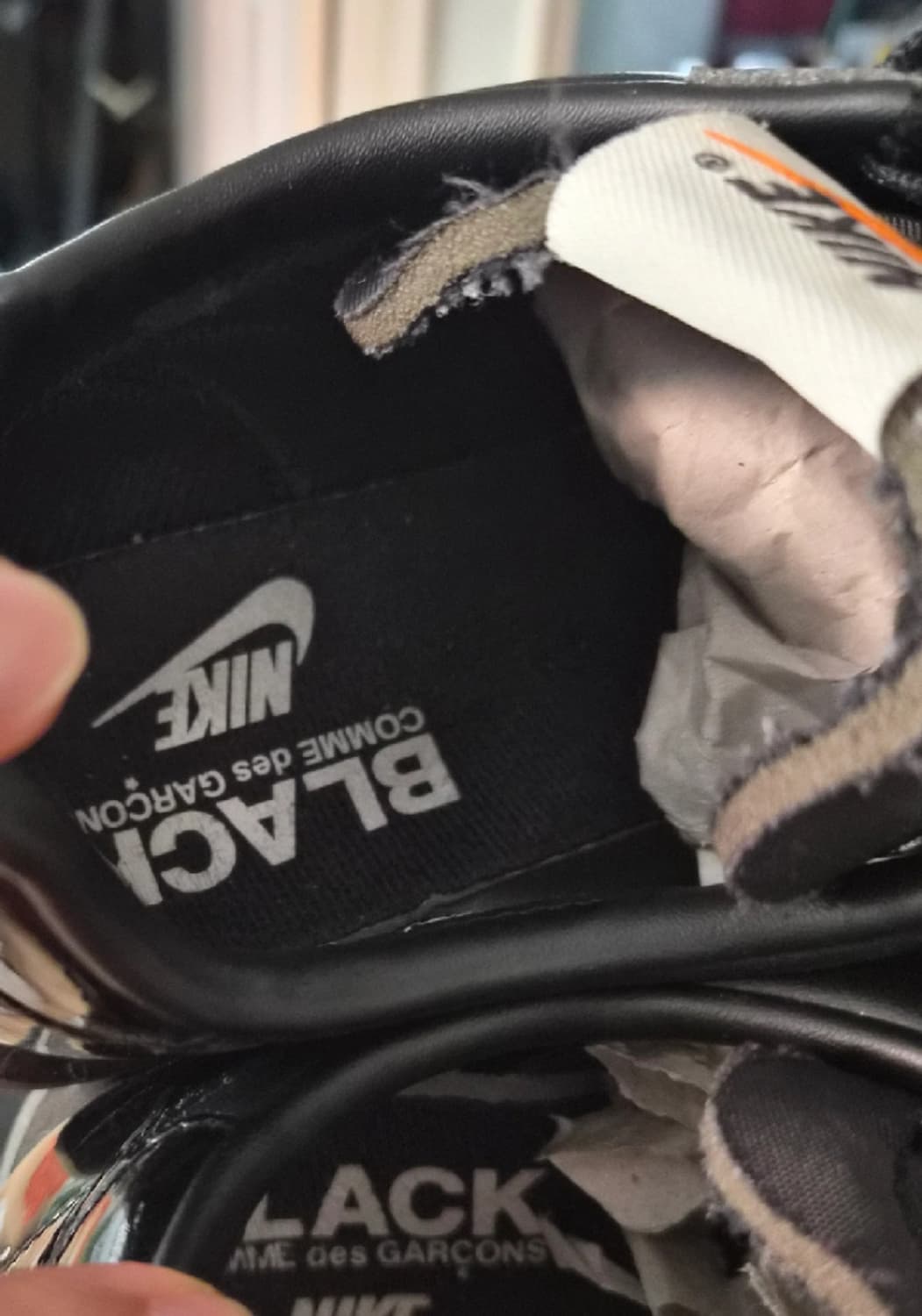 꼼데가르송 나이키 나이트트랙 285 상품이미지5