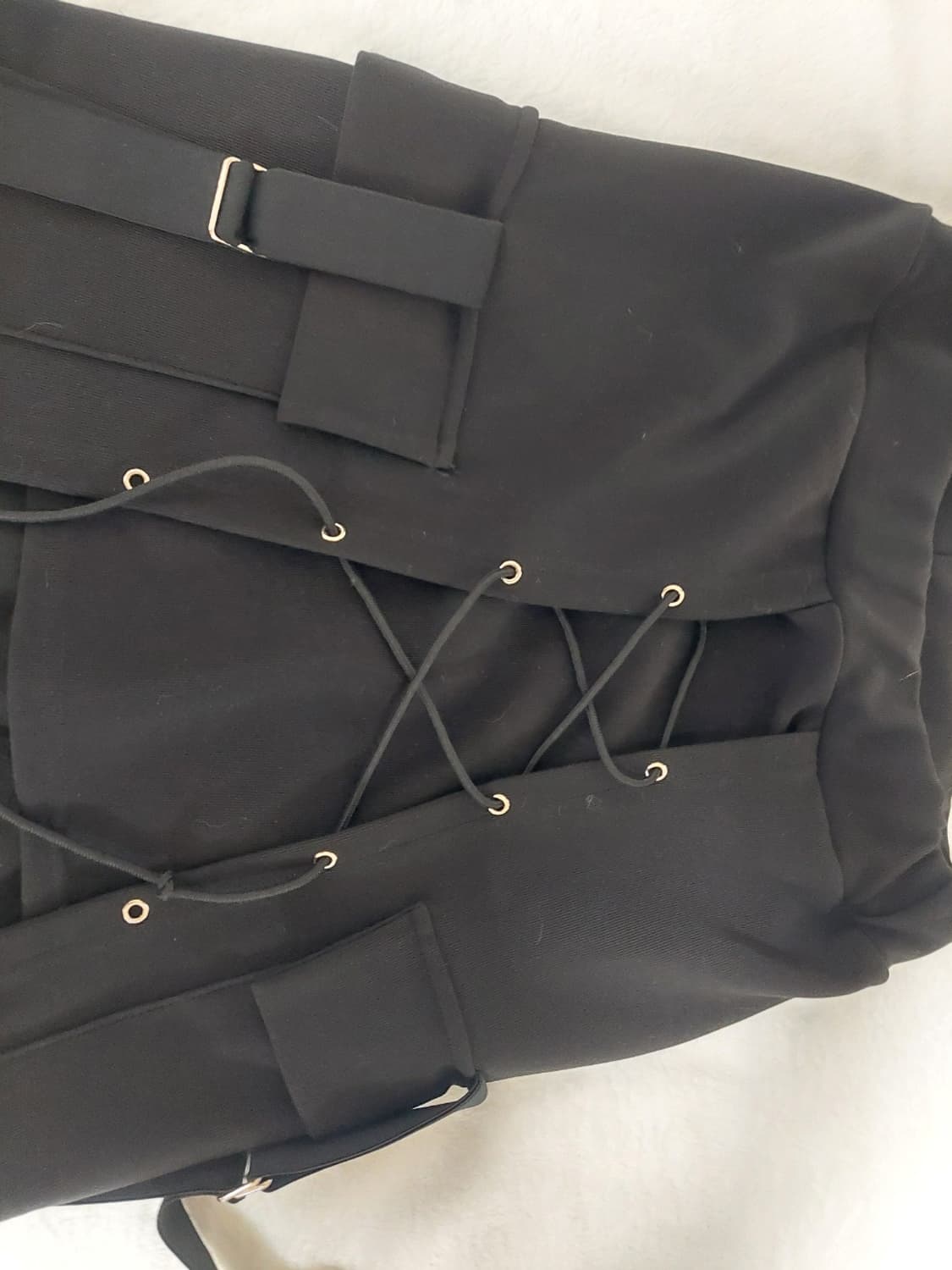 보세 빈티지 블랙 레이어드 스커트 상품이미지3