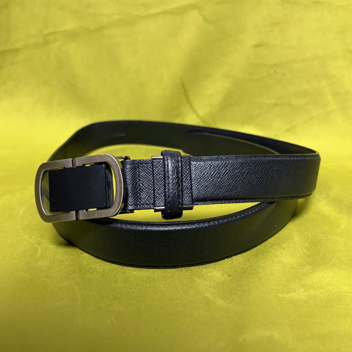 ZEDEN 포멀 블랙 벨트 상품이미지2